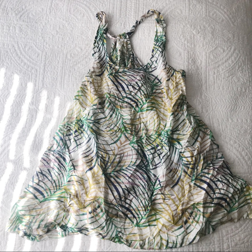 BB DAKOTA Palm Leaves Flowy Top