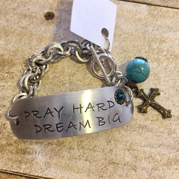 Pink Panache Inspirational Charm Bracelet - Picture 1 of 3
