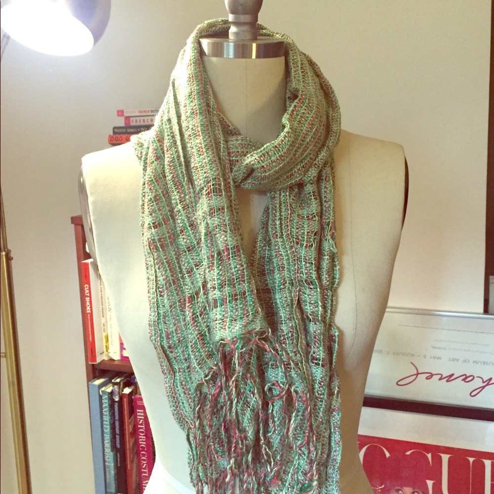 BOGO Urban Outfitter multicolor loosely woven scarf