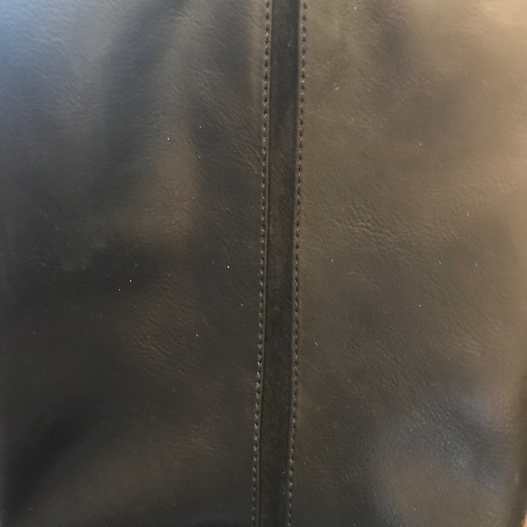 💕NWT HEELED BLACK BOOT W SUEDE 💕 - Picture 4 of 8