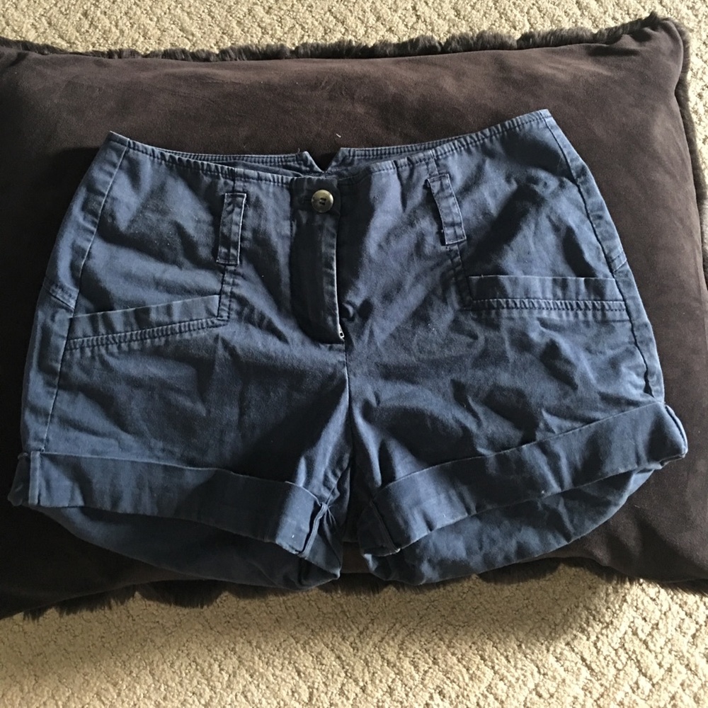 Theory blue shorts