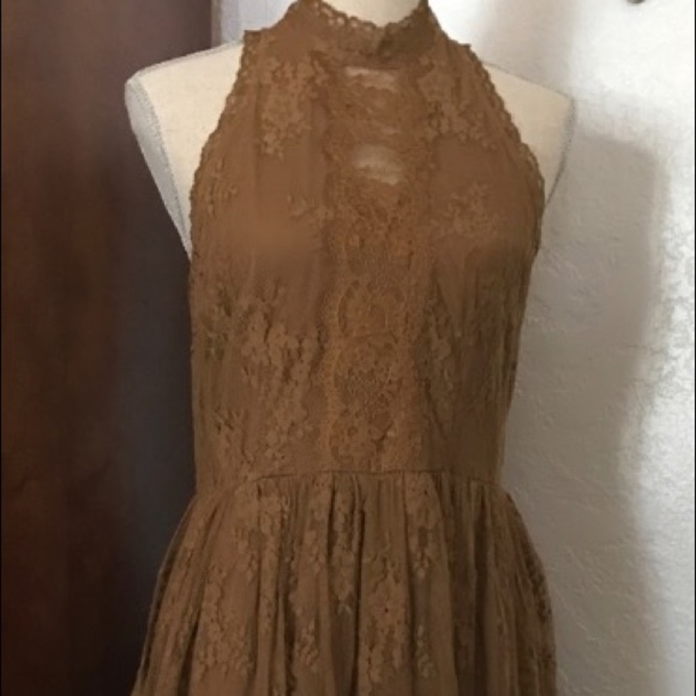 Free People Carmel Chantilly Lace Dress