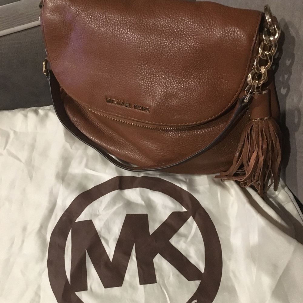 Michael Kors original brown leather bag