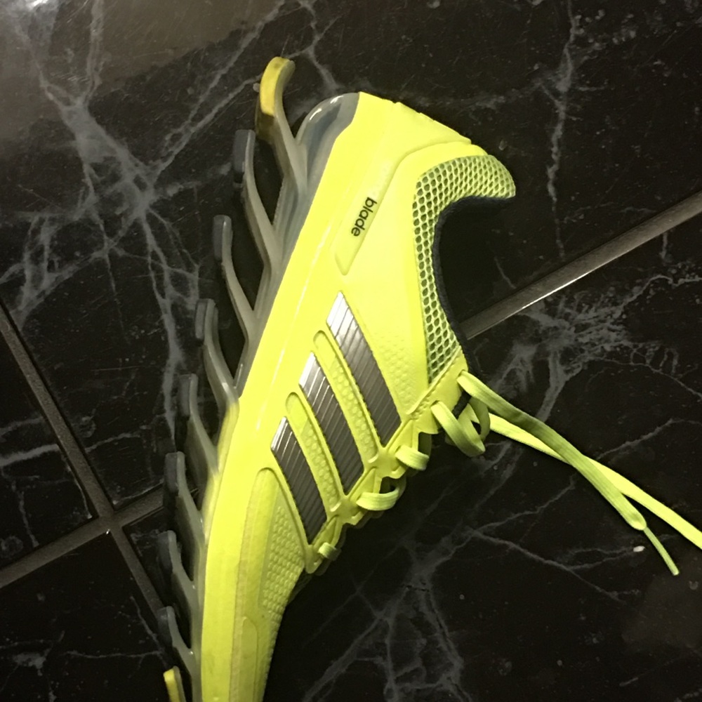 Yellow Adidas Blades