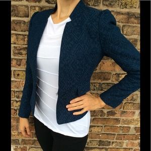 H&M Cropped Blue Blazer, size 10