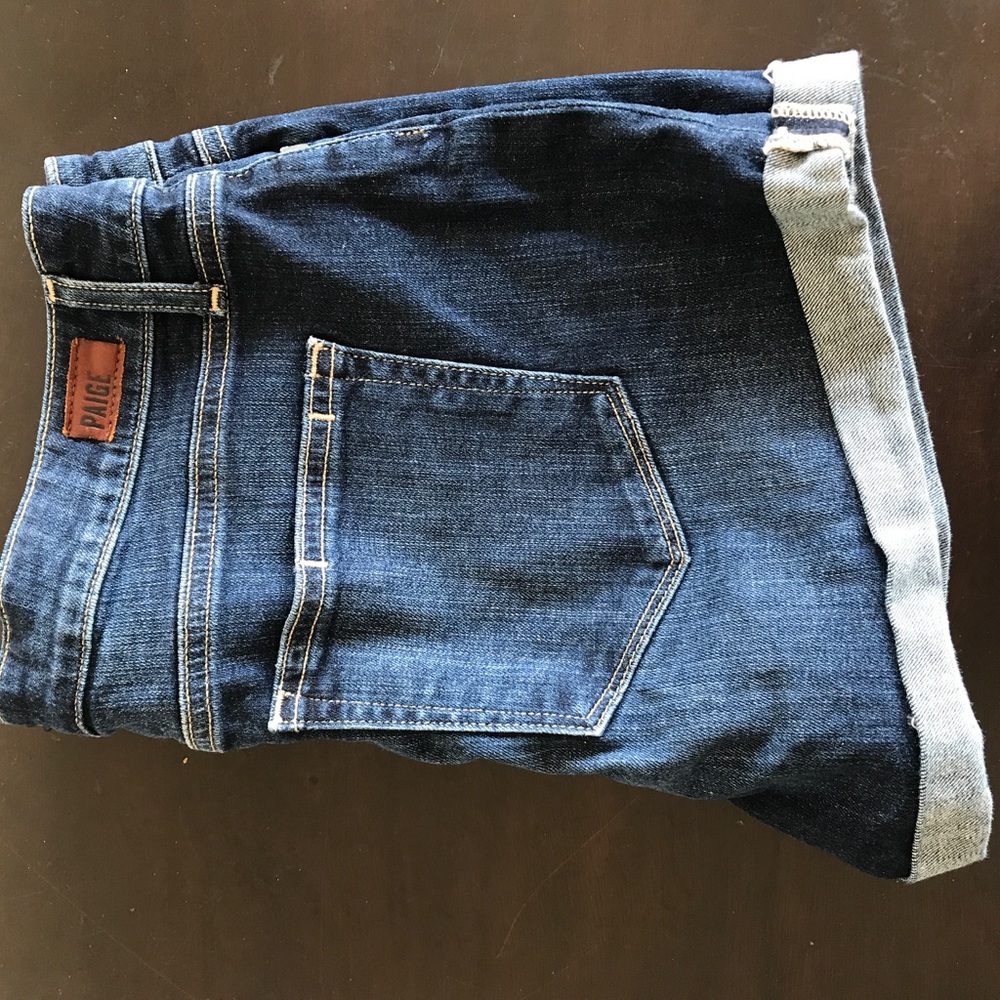Paige Denim Jimme Jimme Short 💙 Cut Offs Jeans