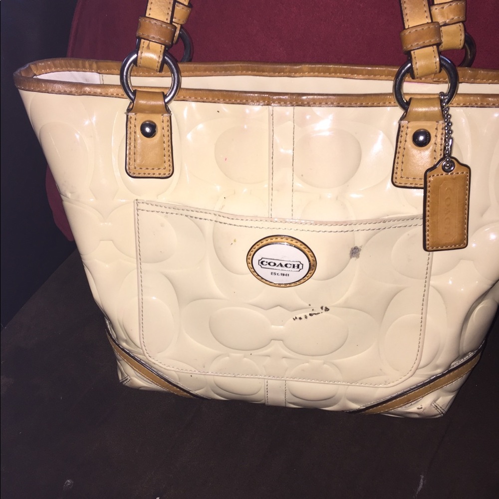 Authentic coach purse