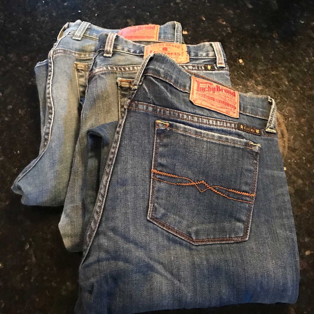 EUC✨Lucky Brand Size 8 Jeans Bundle
