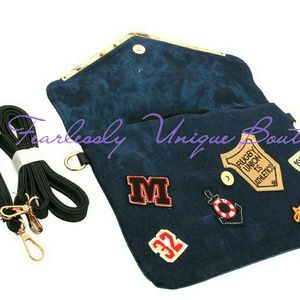 Denim Fashion Clutch