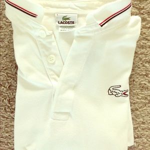 Lacoste long sleeve polo.