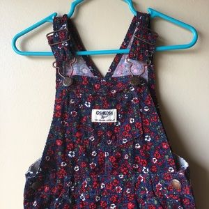 Oshkosh floral overalls 24 months