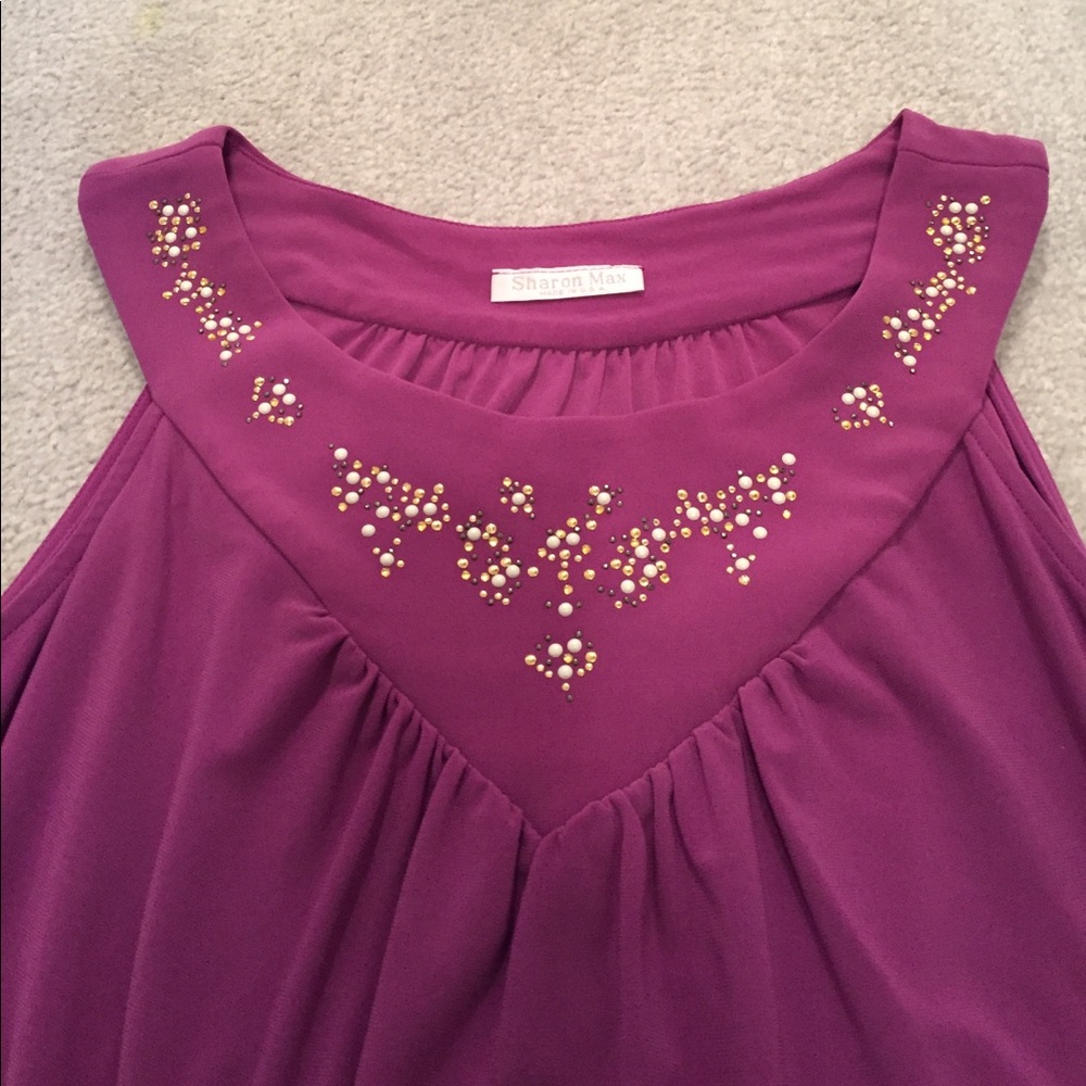 Gorgeous sparkly detailed top