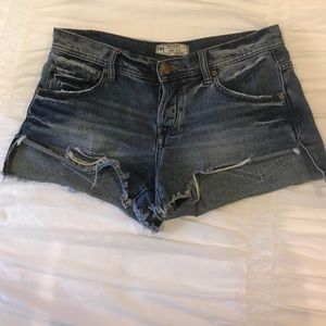Distressed freepeople shorts