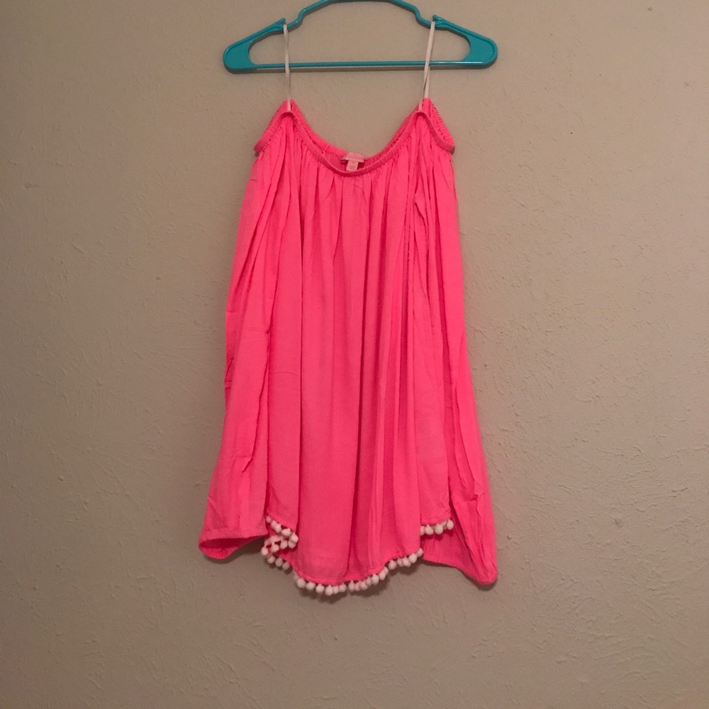 NWOT enna top in tiki pink