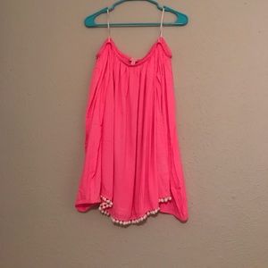 NWOT enna top in tiki pink