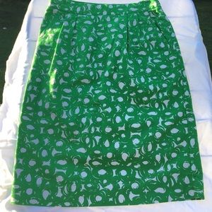 Boden green skirt