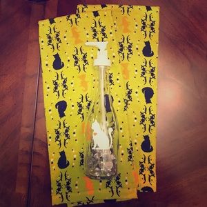 Halloween Tea Towel and Soap Dispenser Kit