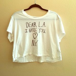 Graphic crop top!