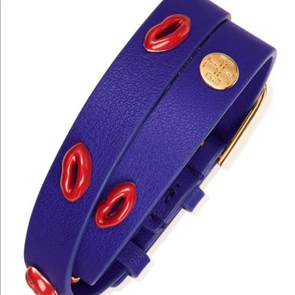 ISO Tory Burch Lips Bracelet