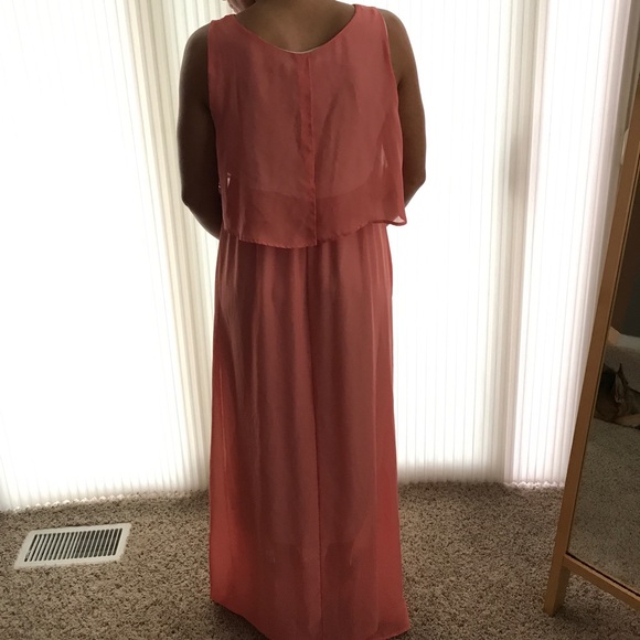 Peach maxi dress - Picture 2 of 2