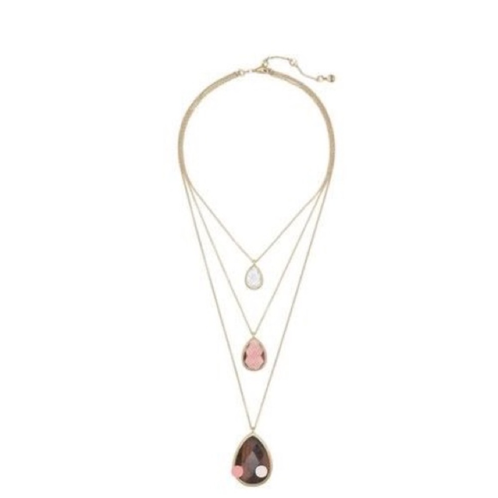 Minaret Three Row Convertible Necklace