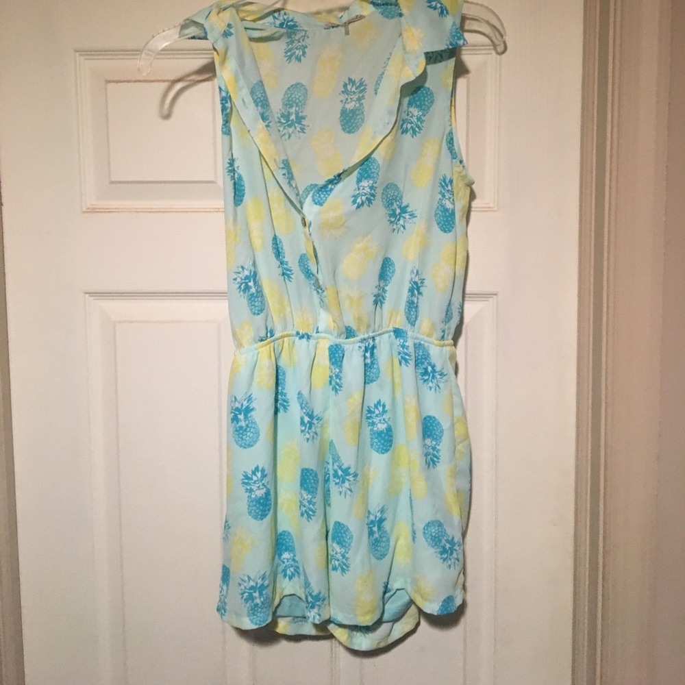 Pineapple romper