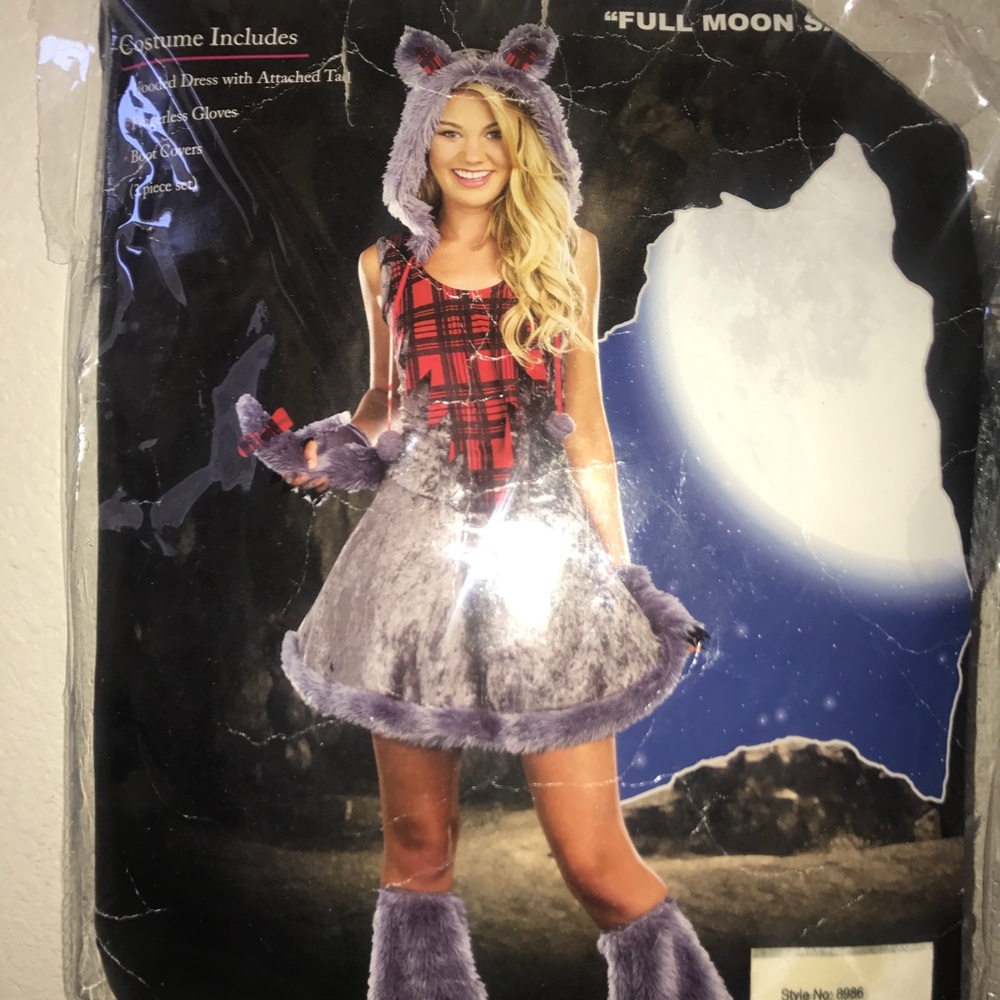 Juniors Werewolf Halloween Costume