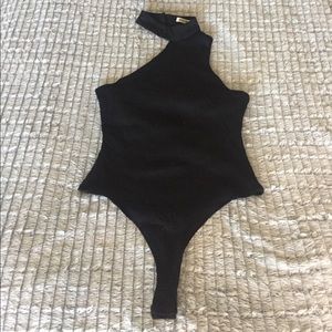 Black Tobi Bodysuit size large New w/o tags