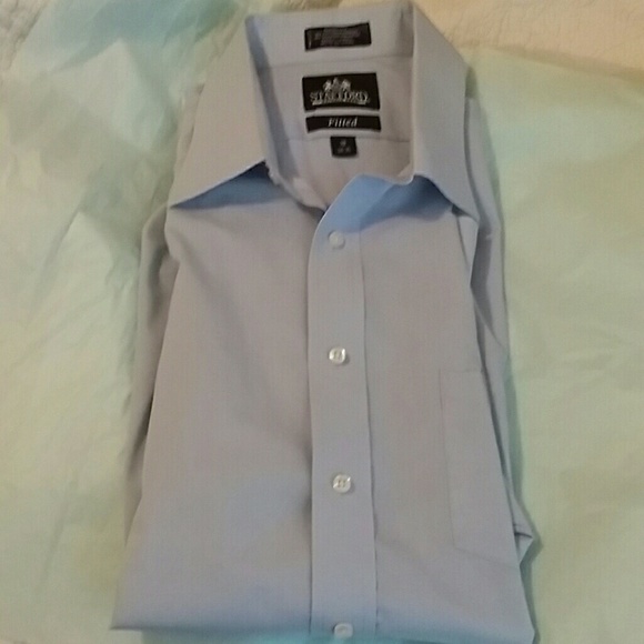 Stafford Other - Men's light blue dress shirt