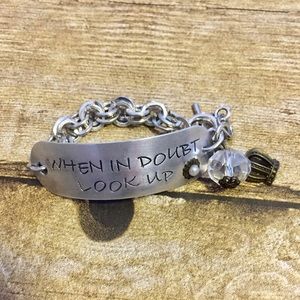 Inspirational Quote Spiritual Bracelet Gift Idea