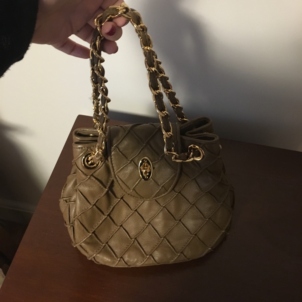 Eric Javits purse with gold accent