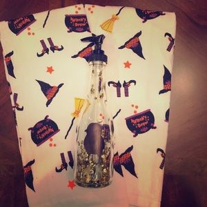 Halloween Tea Towel & Hand Soap Dispenser Bundle