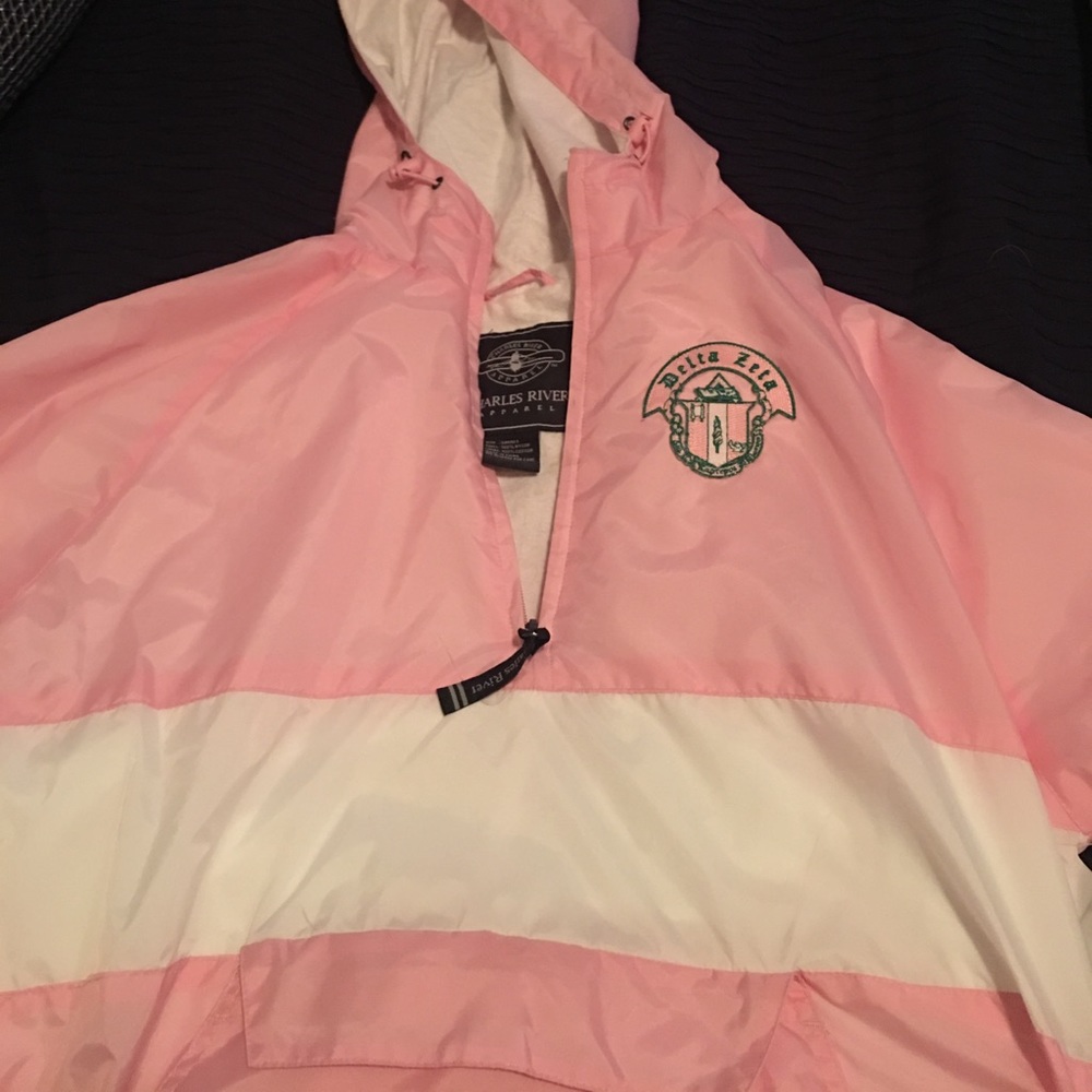 Delta Zeta rain jacket!