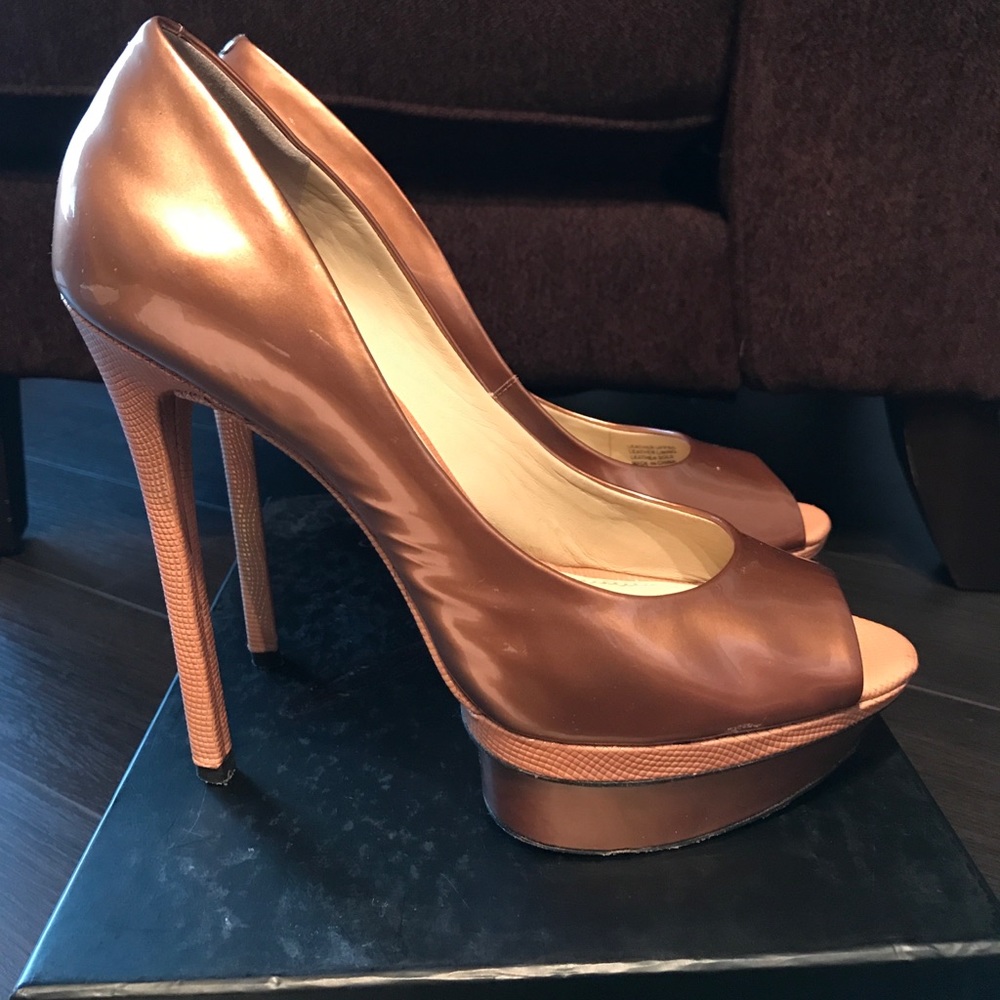 Brian Atwood - Rose Gold 10M ⚠️Moving Sale⚠️