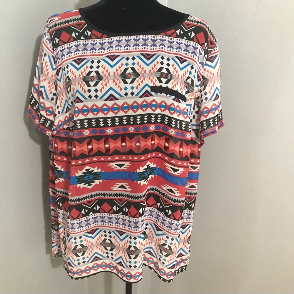 I.N. Studio Woman’s Printed Blouse