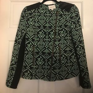 NWT Anthropologie Sabine Aztec Jacket/ Top Medium