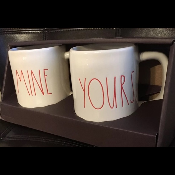 Other - Rae Dunn MINE & YOURS mugs