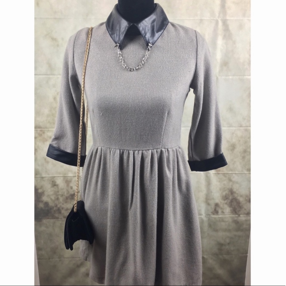 🦄 Sister Jane 3/4 Sleeve Tweed Skater Dress