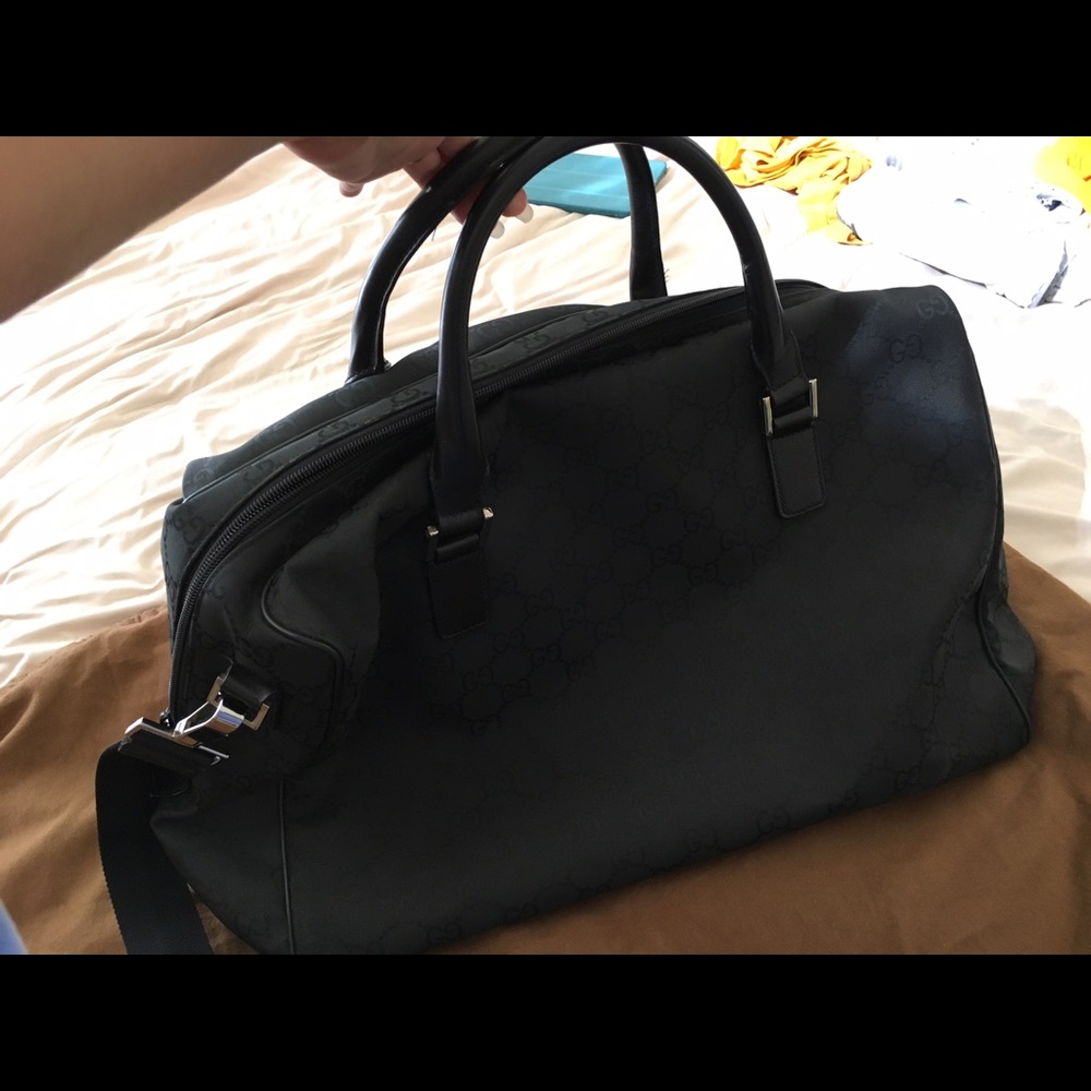 Gucci overnight/ carryon/ gym bag
