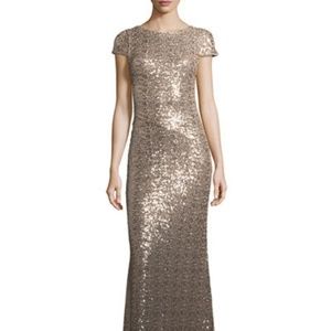 Badgley Mischka Sequin Gown