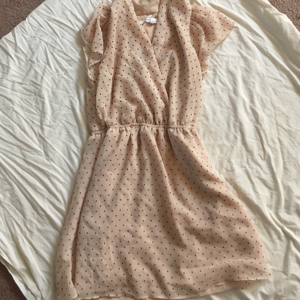 Chiffon wrap dress