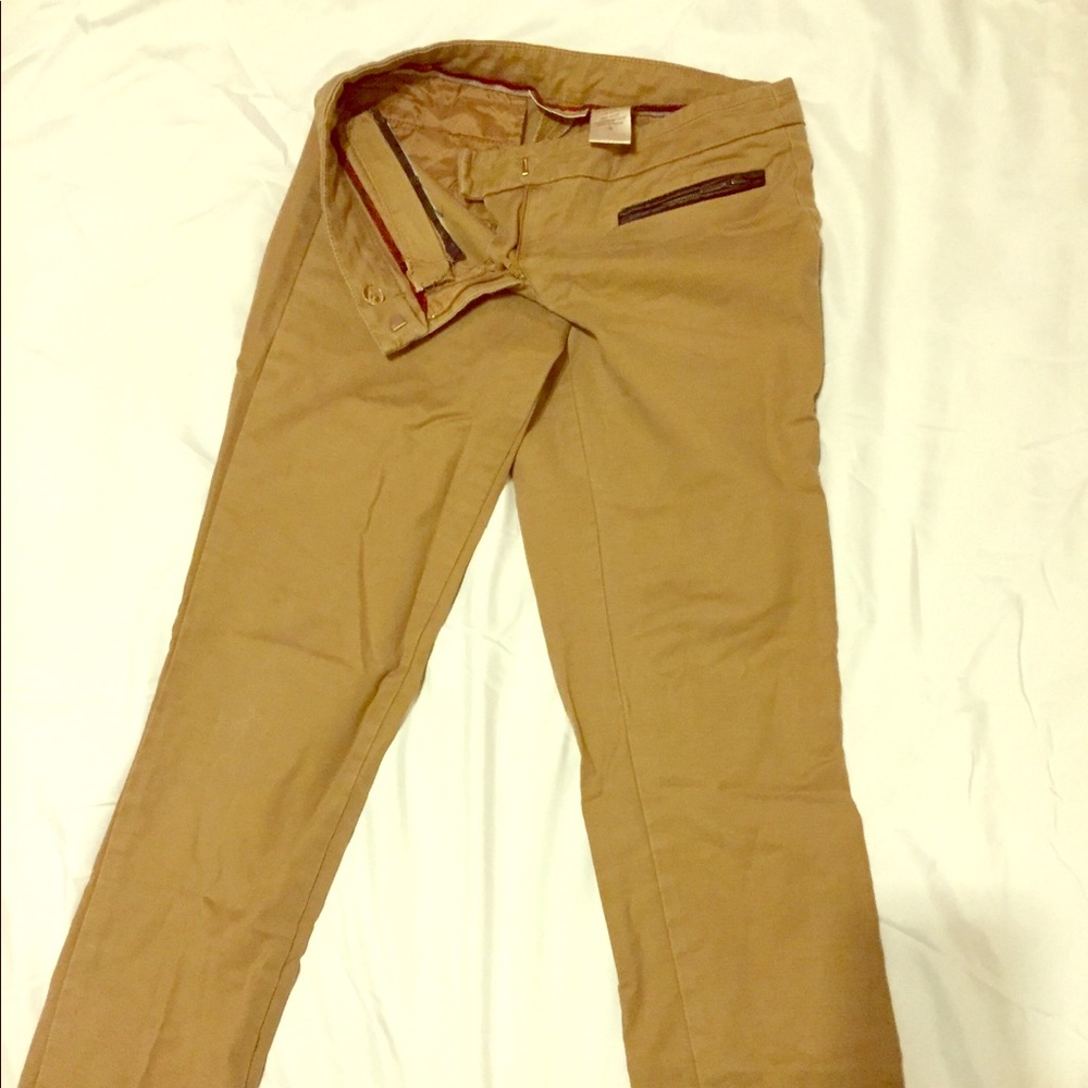 Keane khaki long pants. Size 4.