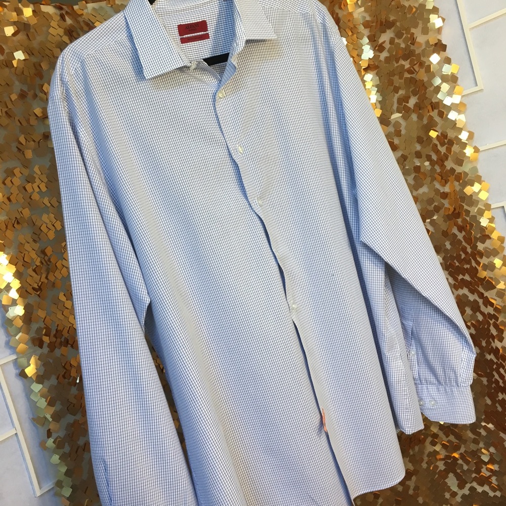 Alfani Fitted Performance Button Down. - image 1