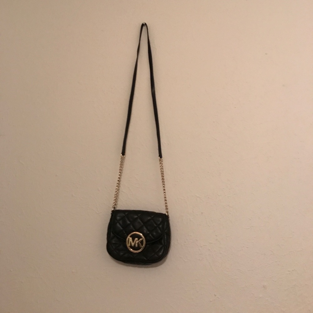 GUC Michael Kors quilted crossbody