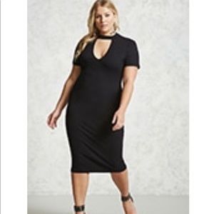 Cutout Midi Dress