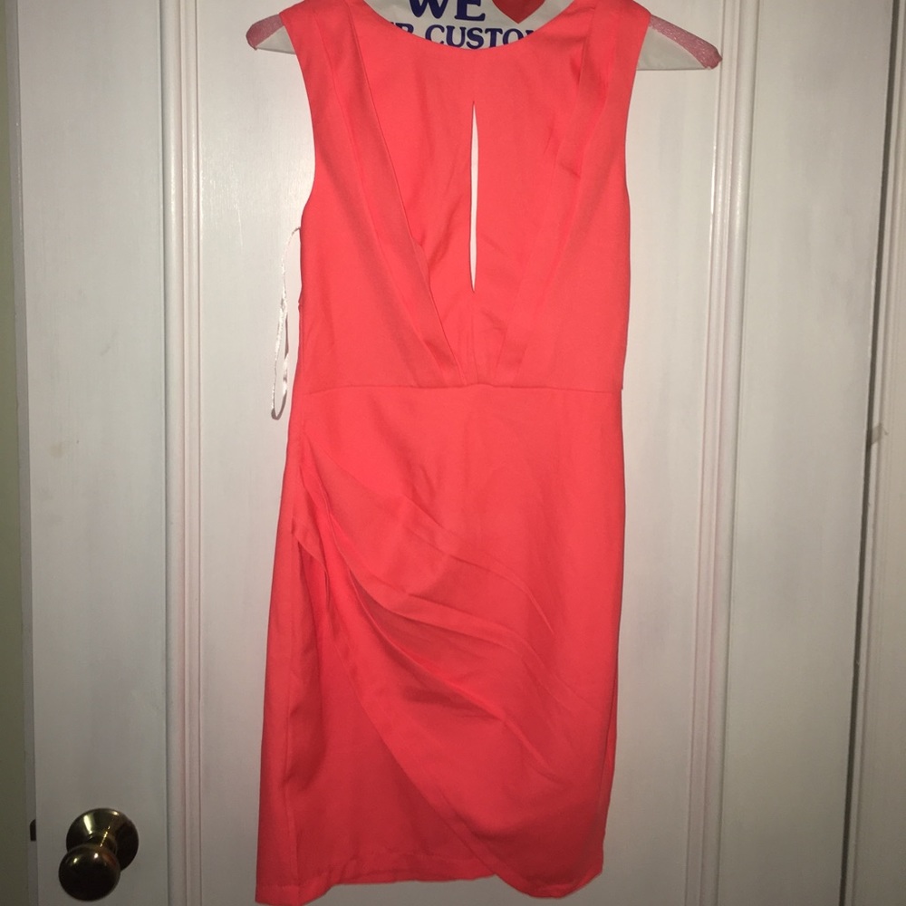 Coral dress from Jean Jail