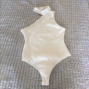 White Tobi bodysuit size large New with tags
