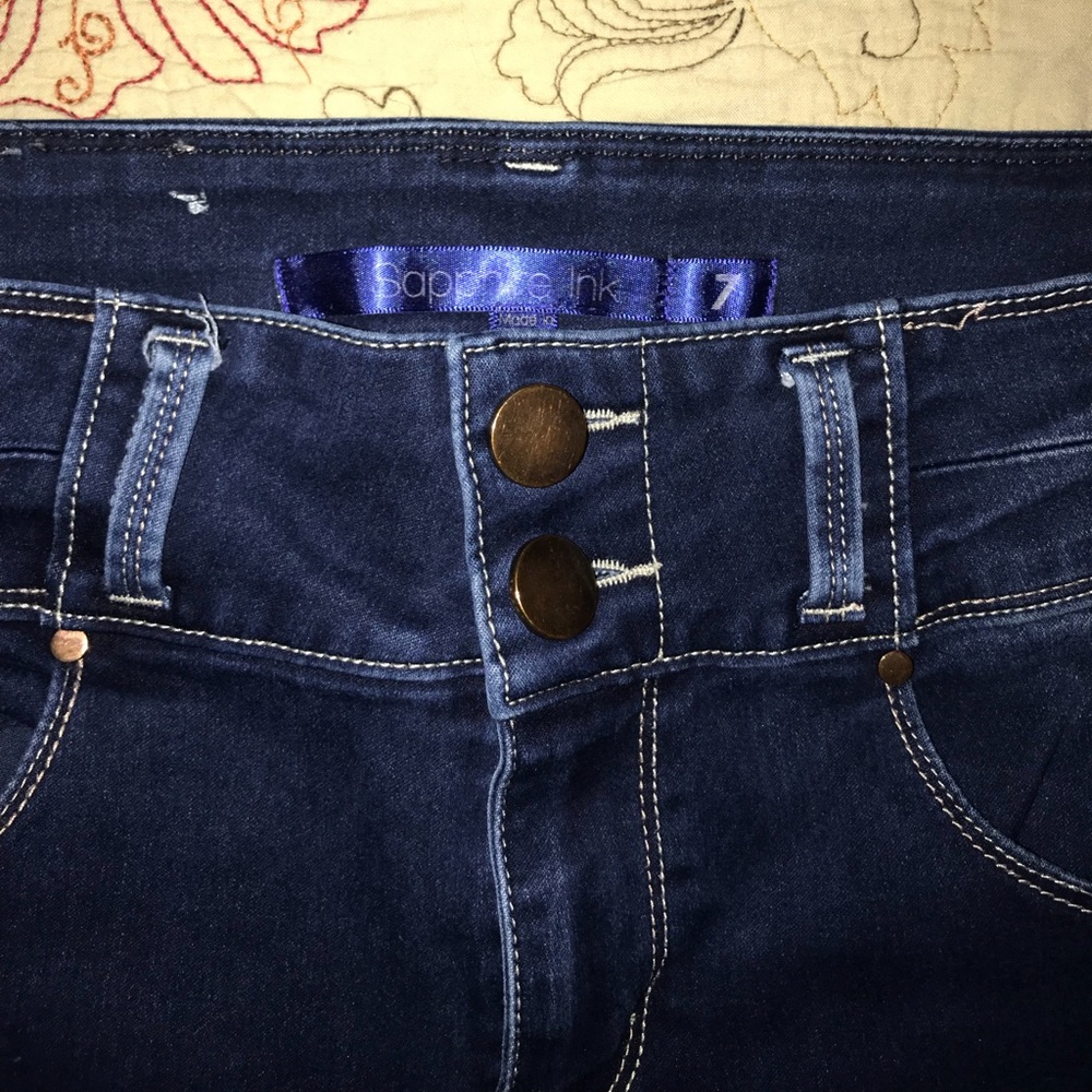 Sapphire Ink Skinny Jeans