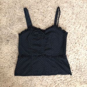 Marc Jacobs Black dotted Top | Size 2