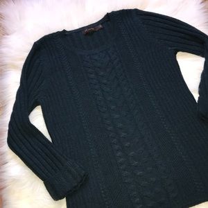 SALE | The Limited Hunter Green Knitted Sweater